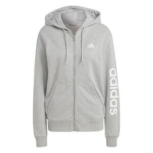 Adidas Women's Essentials Logo Full-zip Hoodie Size Small
